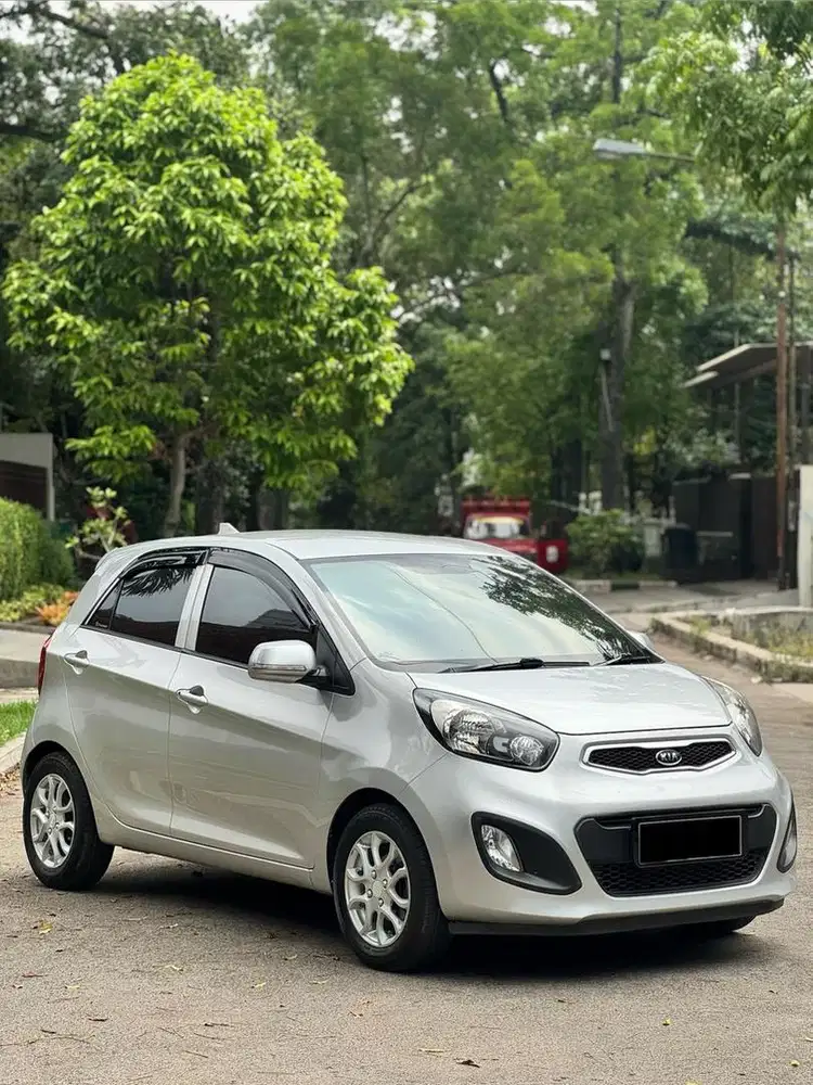Kia Picanto SE Matic Silver 2012 KM 80rb-an Low KM Mulus Istimewa