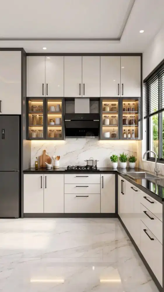 Kitchen Set Modern Minimalis HPL