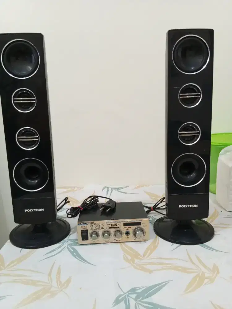 Polytron USB/FM STEREO AUDIO AMPLIFIER.