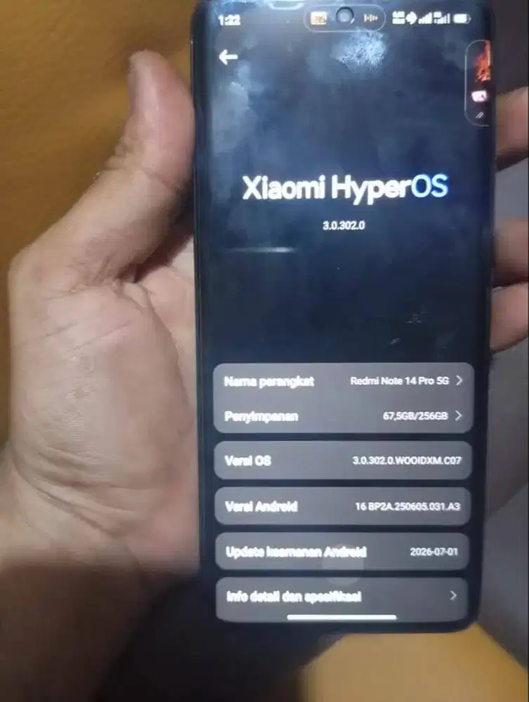 Redmi note 14pro 5G 8/256gb