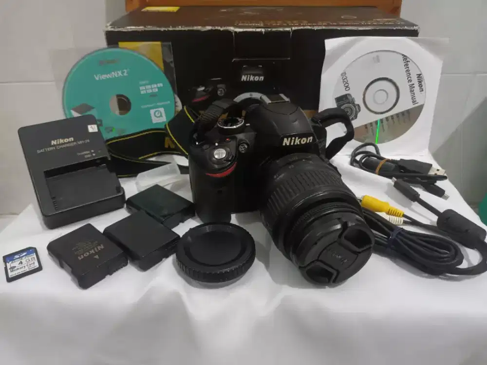 Dijual kamera nikon D3200