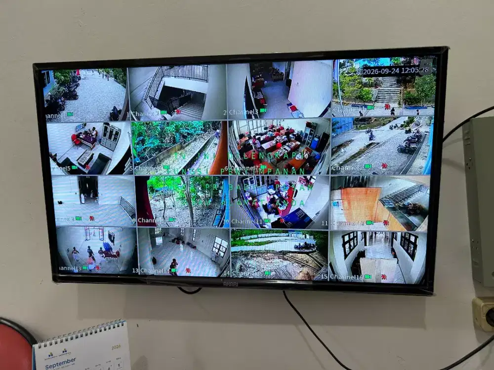 DISTRIBUTOR CCTV ONLINE DIHP GRATIS PEMASANGAN WATERPROOF