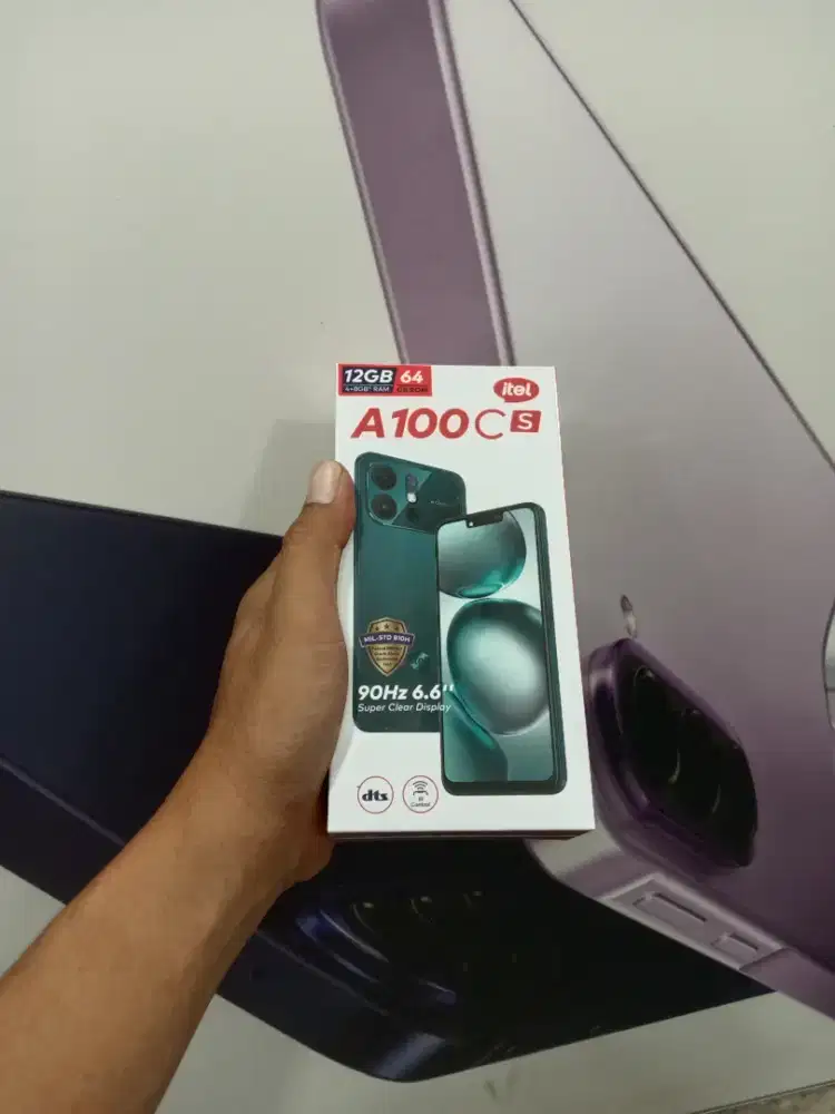[ Fast respon WA ] Itel A100cs 4+8/64 Garansi resmi 1thn