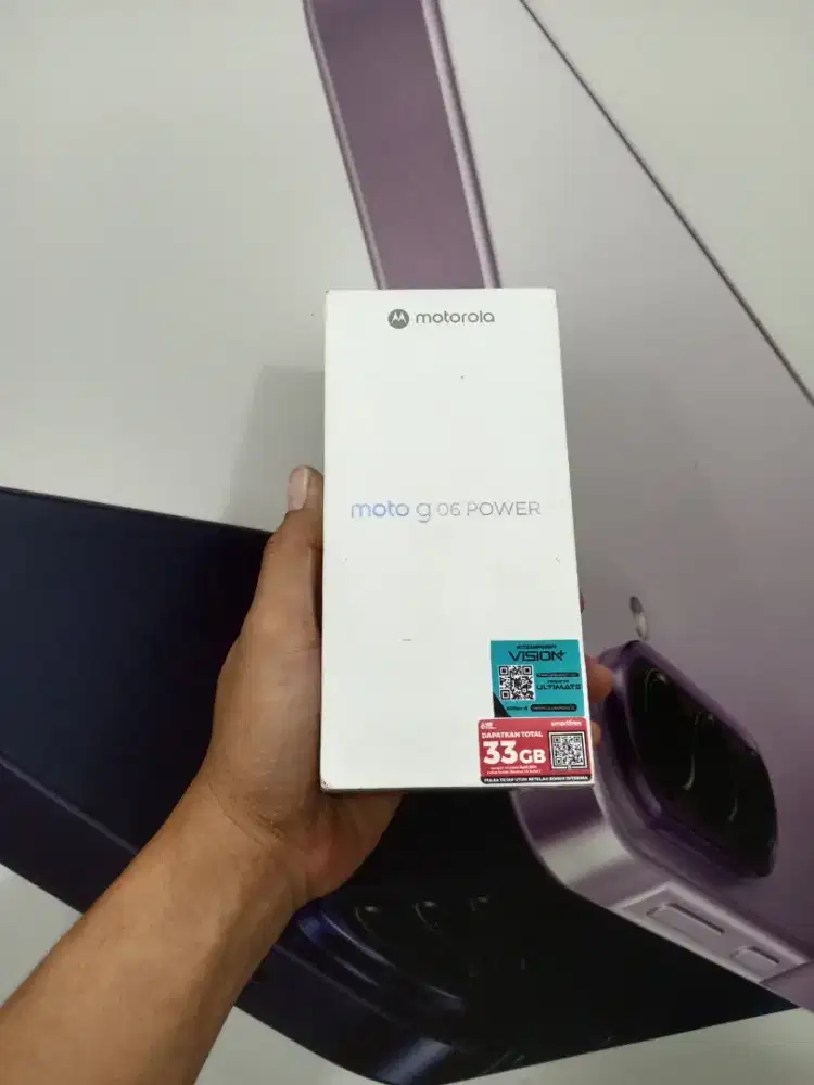 [ Fast respon WA ] Motorola G06 Power 8/128 Garansi resmi 1thn