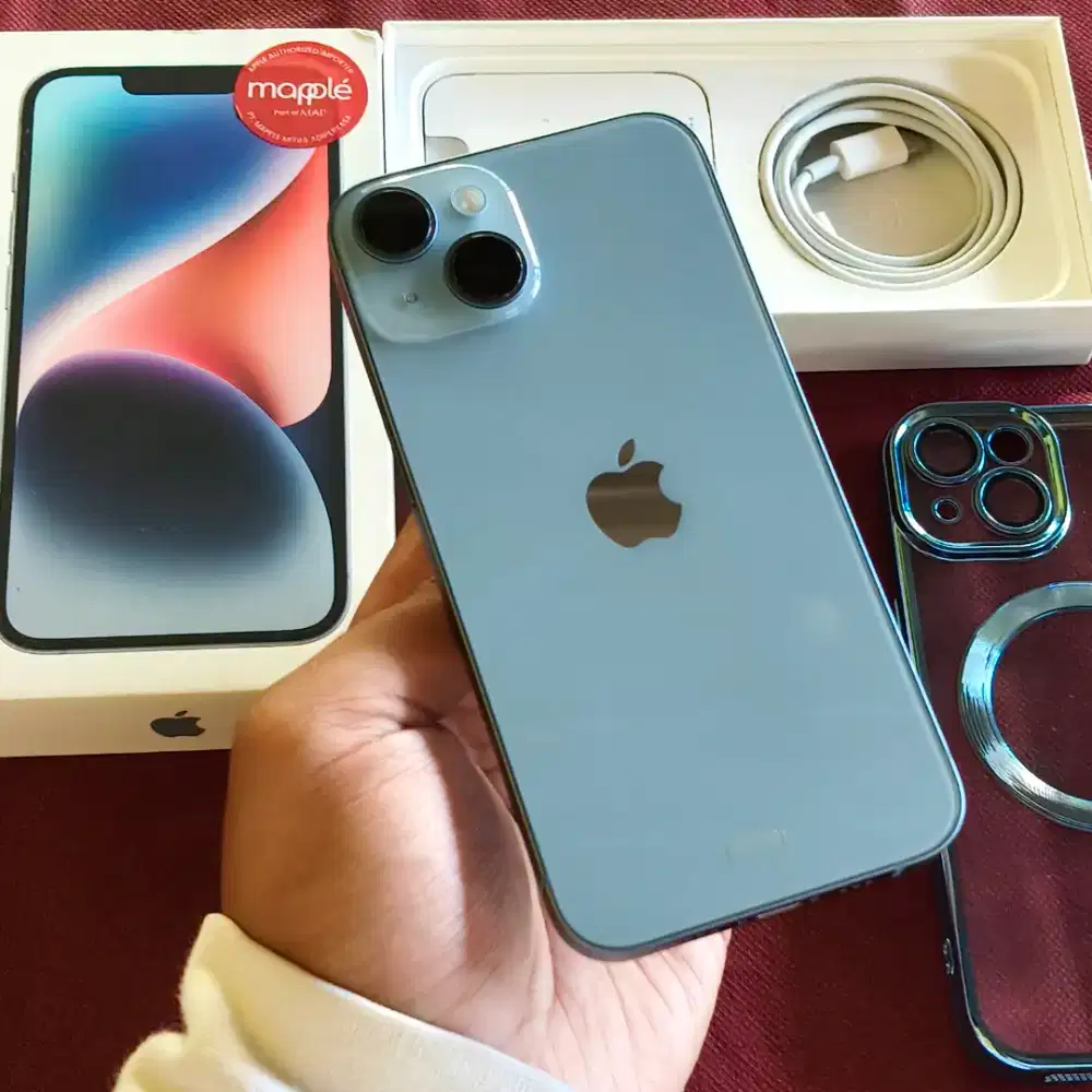 Iphone 14 128GB Blue Resmi Digimap Maret 2027