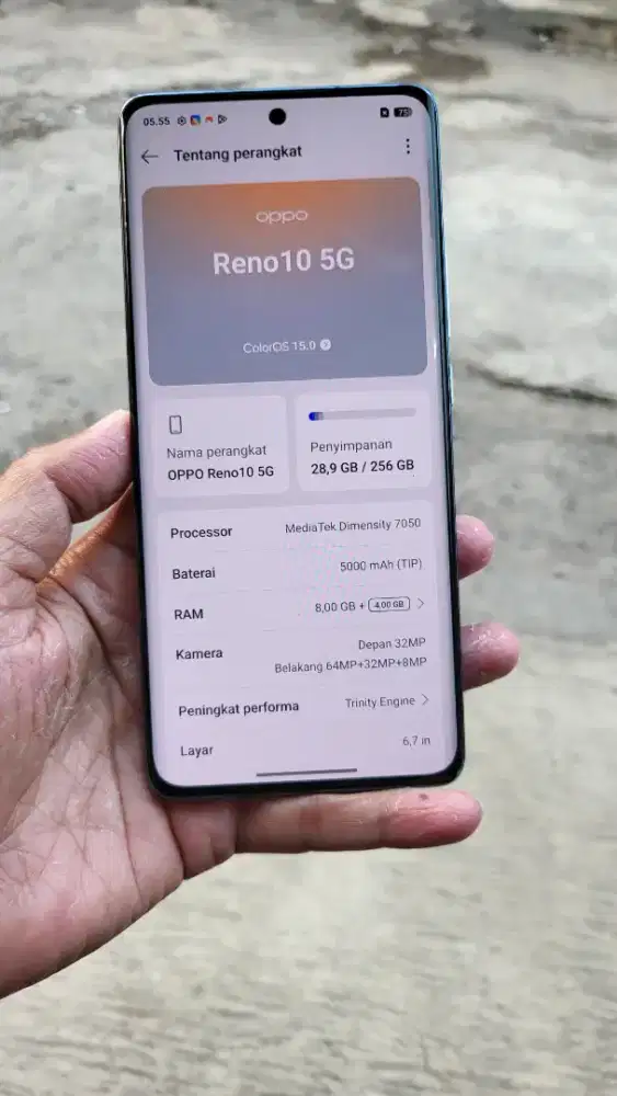 Oppo Reno10 5G 12/256Gb