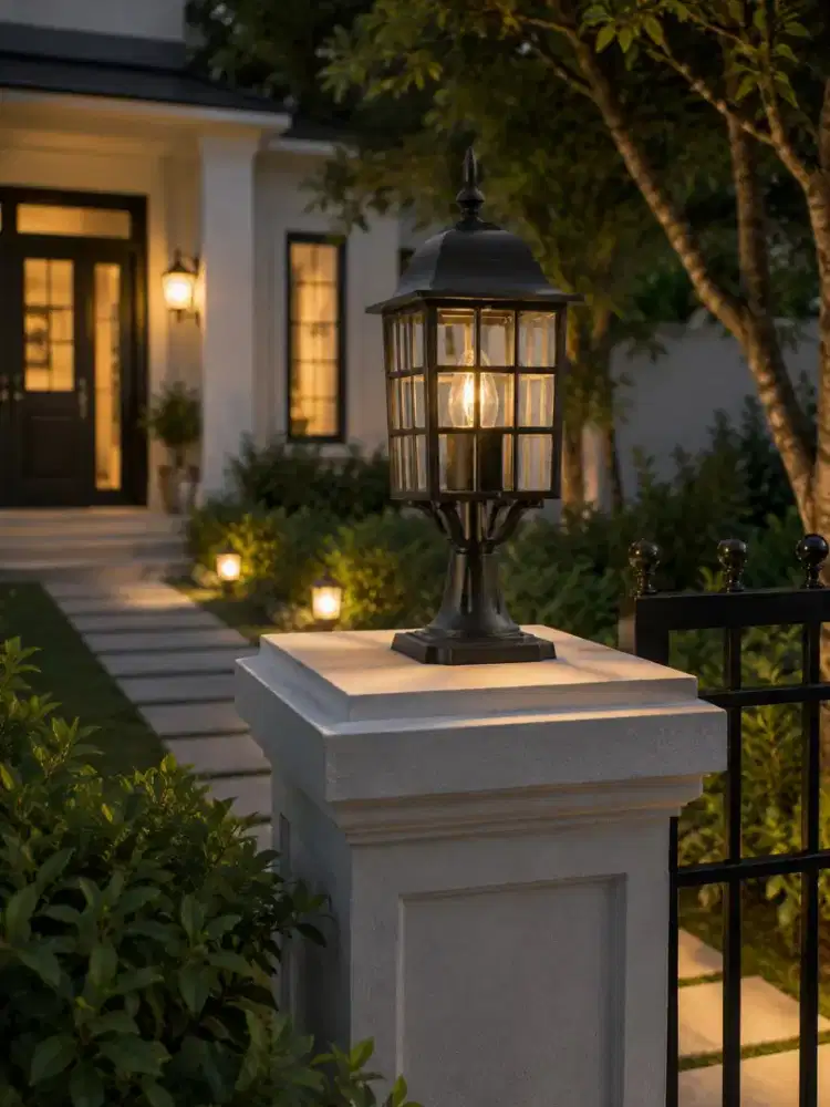 Lampu hias taman modern