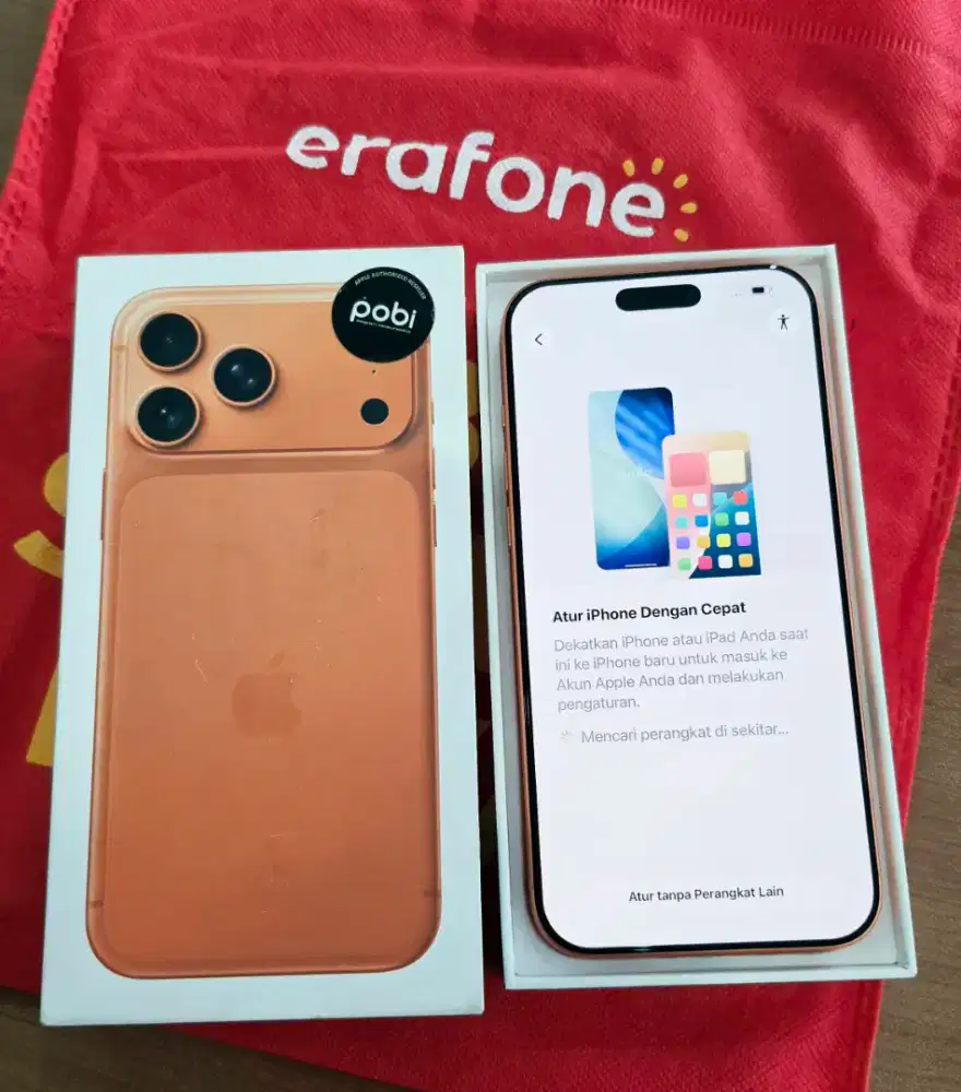 iPhone 17 ProMax 256GB iBox Second rasa BARU [2× Cas]