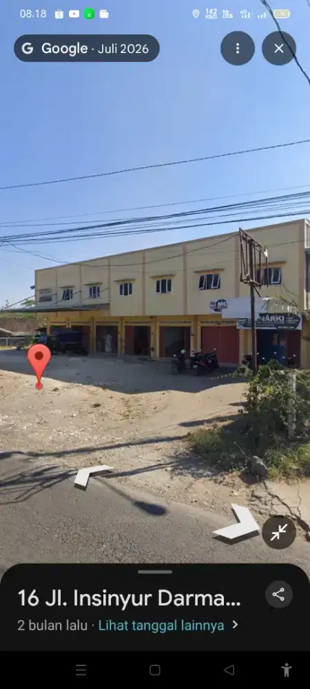 Disewakan cepat 5 ruko gandeng, selang wonosari