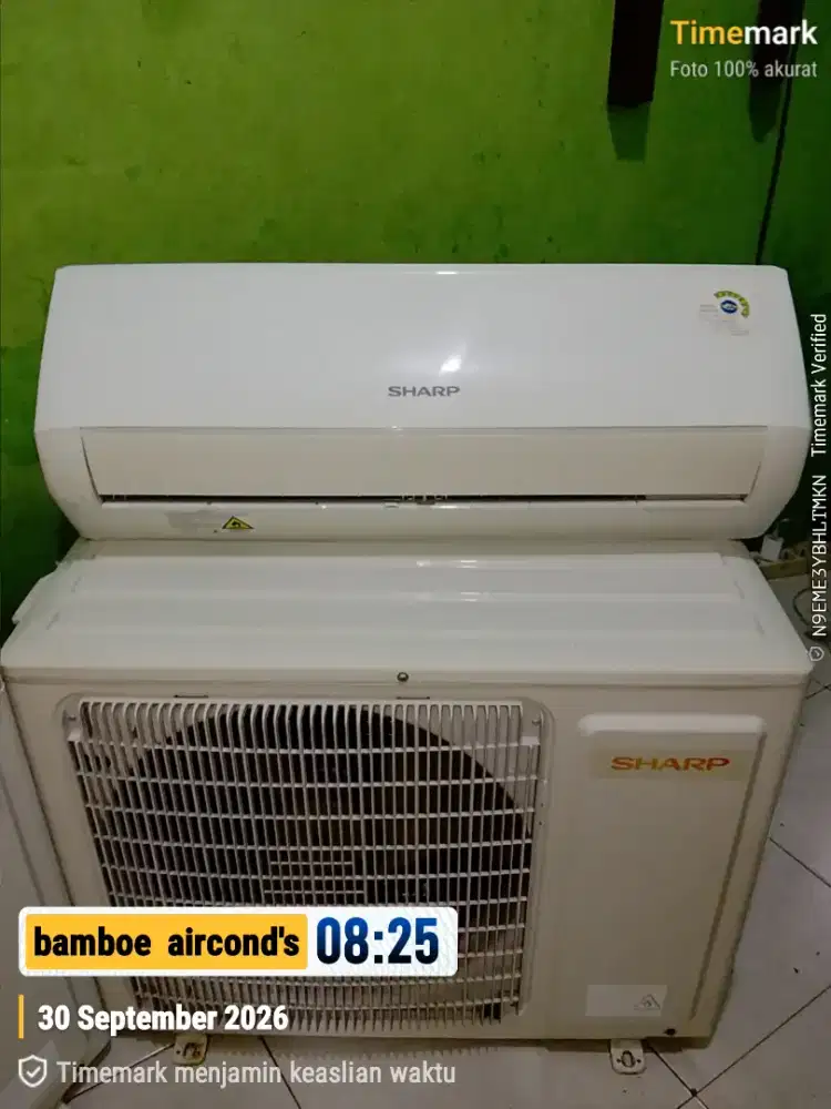 1 PK  harga sudah termasuk pemasangan area Depok & sekitar nya