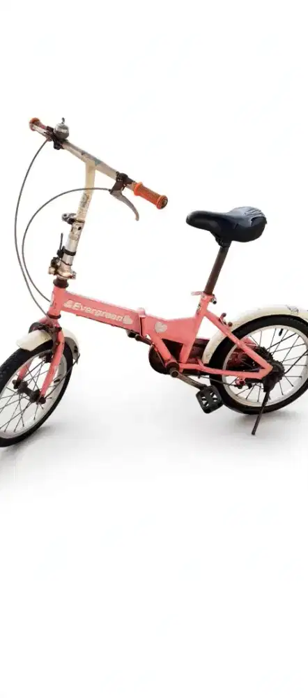 Sepeda Lipat Evergreen 16inch pink