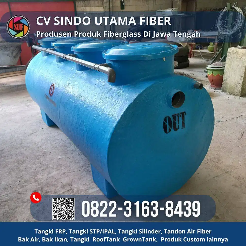 Tangki Limbah Dan Septic Tank Fiberglass Di Purworejo