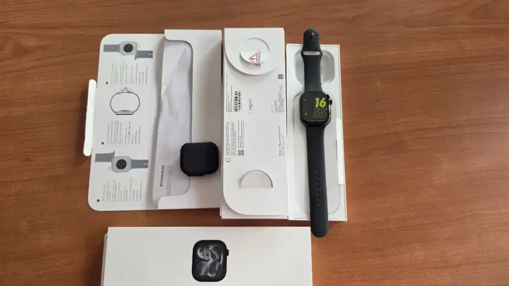 iWatch 11 [GPS] 46MM Second Like New - Garansi 02/2027