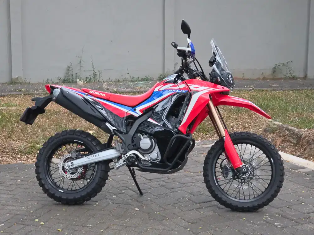 Moge Adventure Honda CRF 250 Rally th 2023 Km4rb Like Ne2 Siap Turing