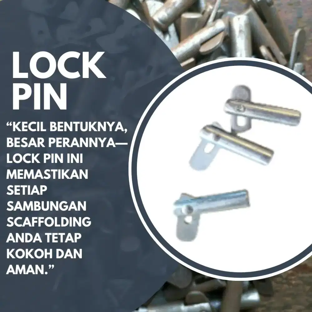 Jual Lockpin Scaffolding