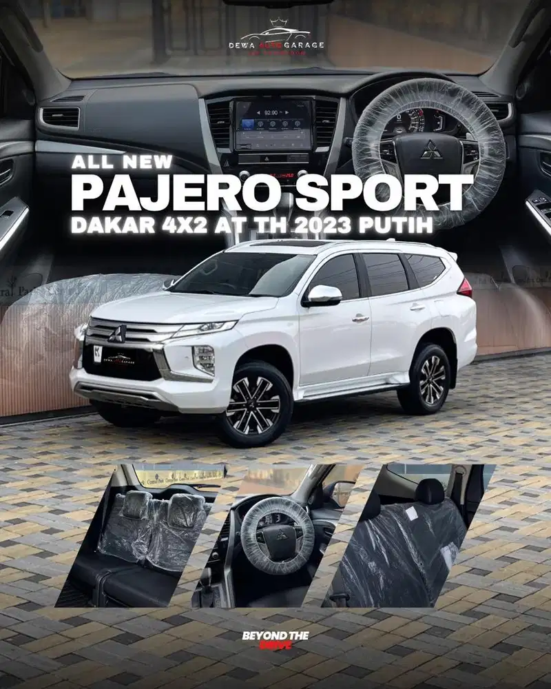 7 RB PERAK ! ALL NEW PAJERO DAKAR DIESEL MATIC 2023 PUTIH LIKENEW