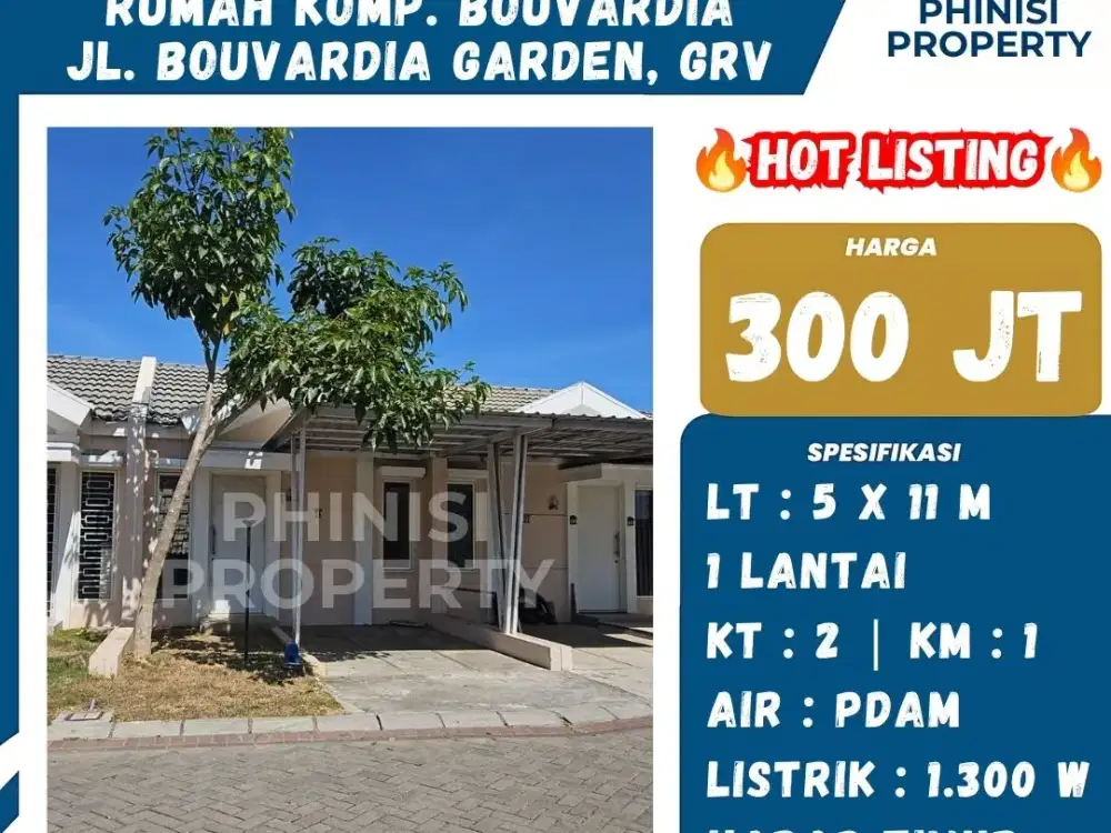 Rumah Murah Cluster Bouvardia Green River View Barombong