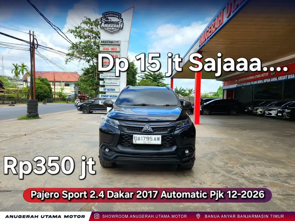 Dp15jt Pajero Sport Dakar 2017 Automatic