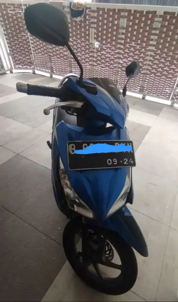 Honda Vario FI 2014 biru | surat lengkap | Murah Nego