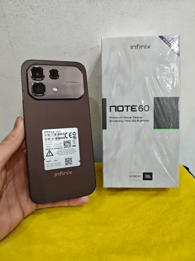 Infinix Note 60 5G 8+8/256 Garansi Panjang, Mulus Seperti Baru,Nominus