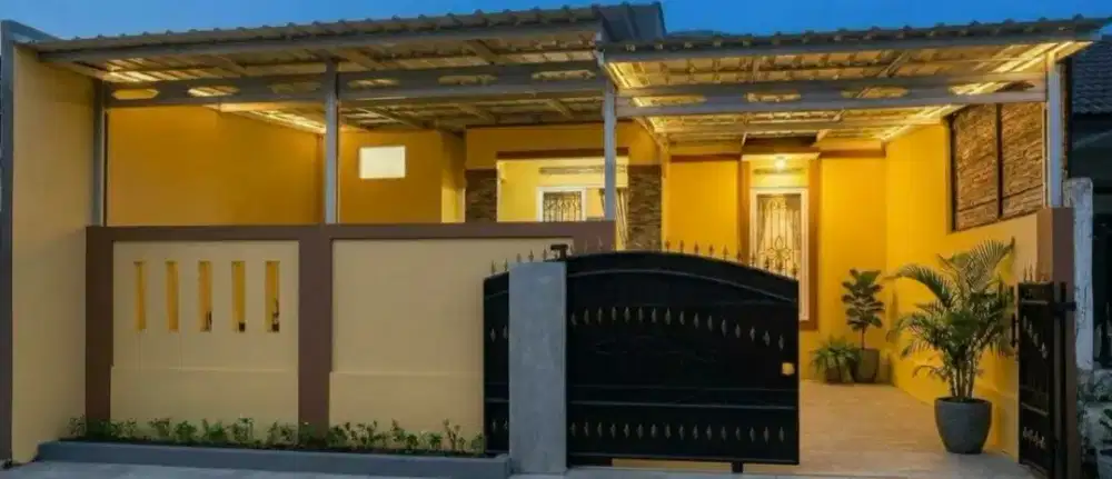 Dikontrakkan / disewakan tahunan rumah di pondok rajeg