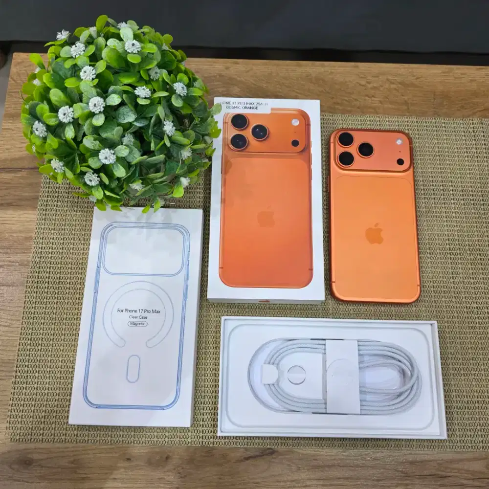 IPHONE 17 PRO MAX ORANGE 256GB
Pemakaian Singkat