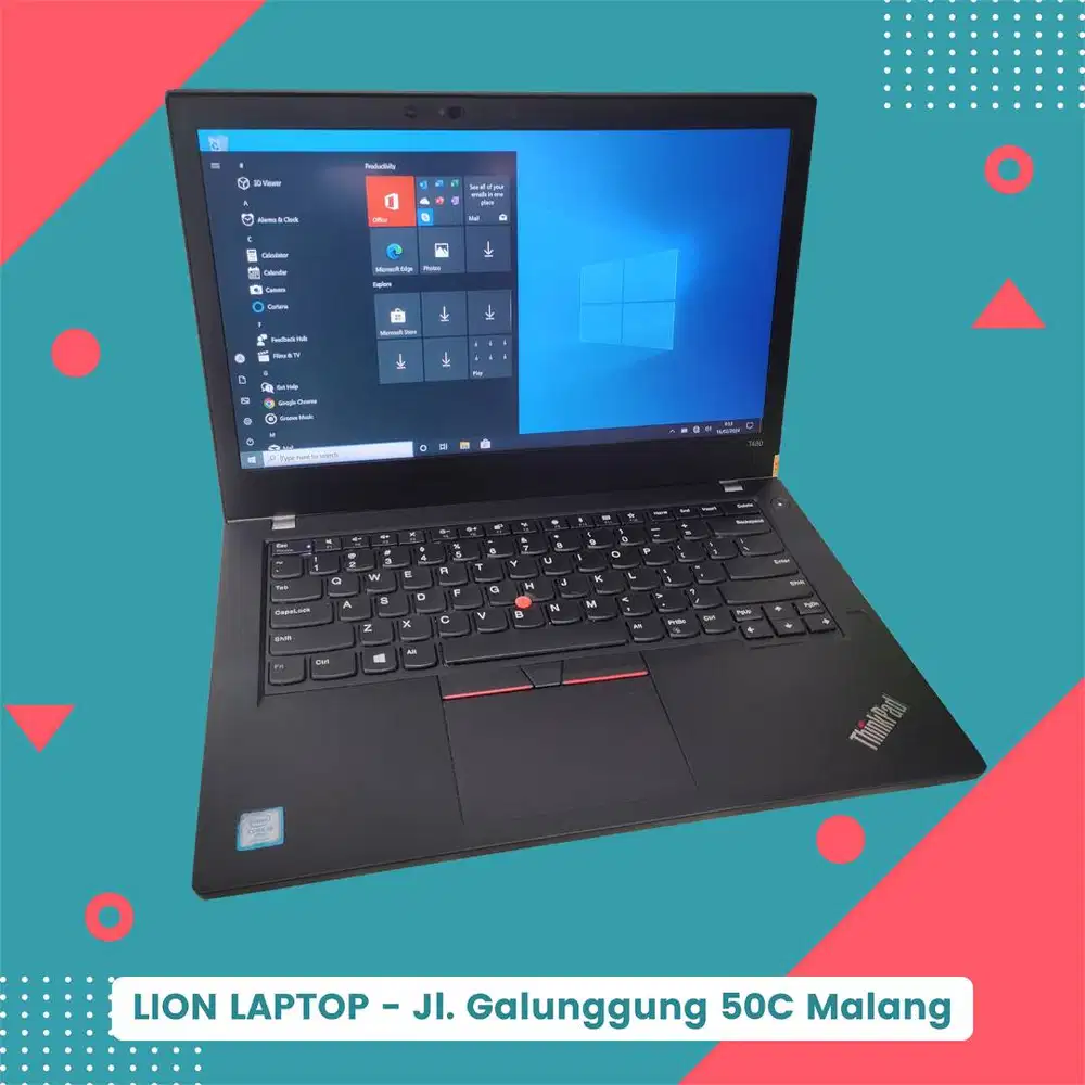 RAM 8GB Core i5 gen 8 Lenovo Thinkpad T480 [30|09]