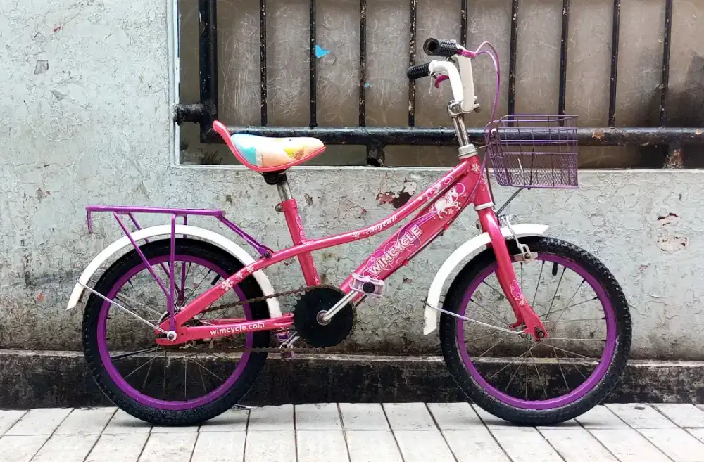 Sepeda Anak Wim Cycle 16 inc, harga pas.. Cipinang