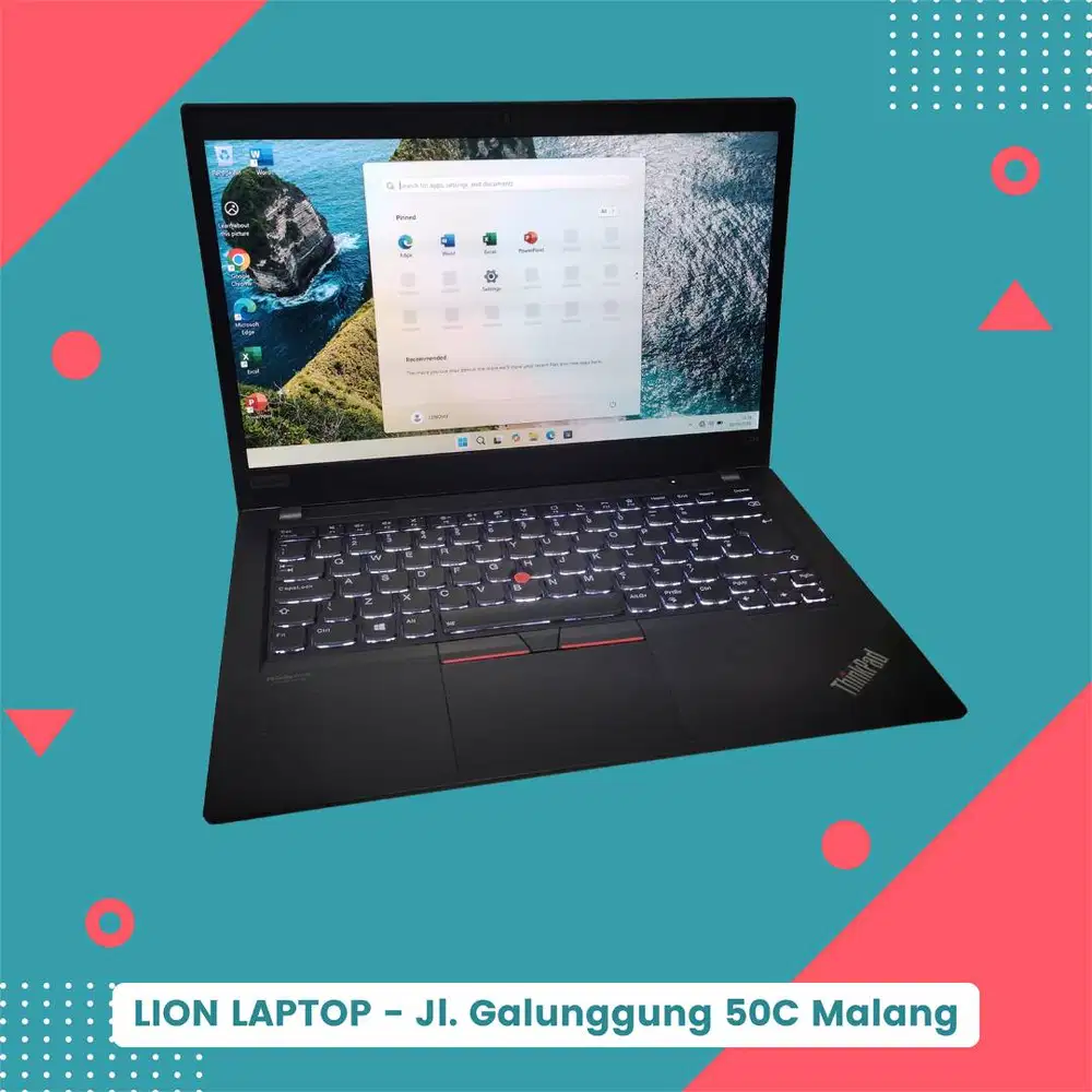 RAM 16GB i5 Gen 11 SSD 256GB Lenovo Thinkpad T14 gen 2i [30|09]