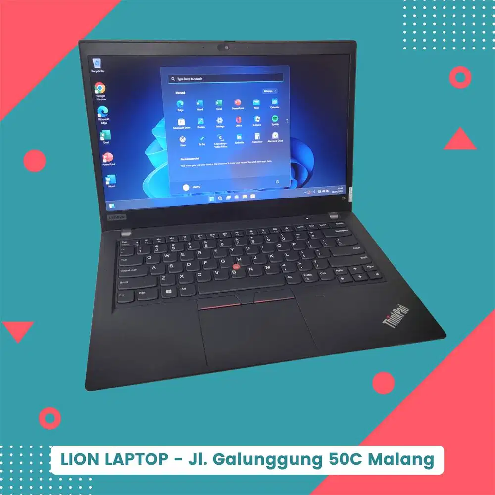 RAM 16GB Core i5 Gen 10 SSD 256GB Lenovo Thinkpad T14 gen 1 [30|09]