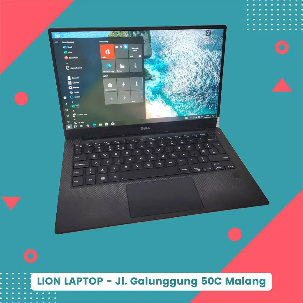 Slim & Ringan Core i7 RAM 8 SSD 256 DELL XPS 13 9360 [30|09]