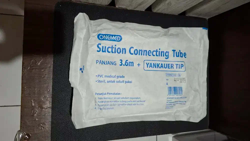 Onemed Suction Connecting Tube 3.6m Yankauer Tip