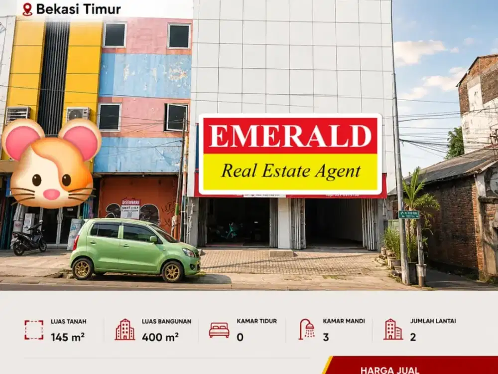 Dijual  RUKO GANDENG BEKASI TIMUR
