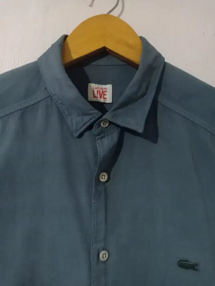 Kemeja Lacoste Size M Slim
