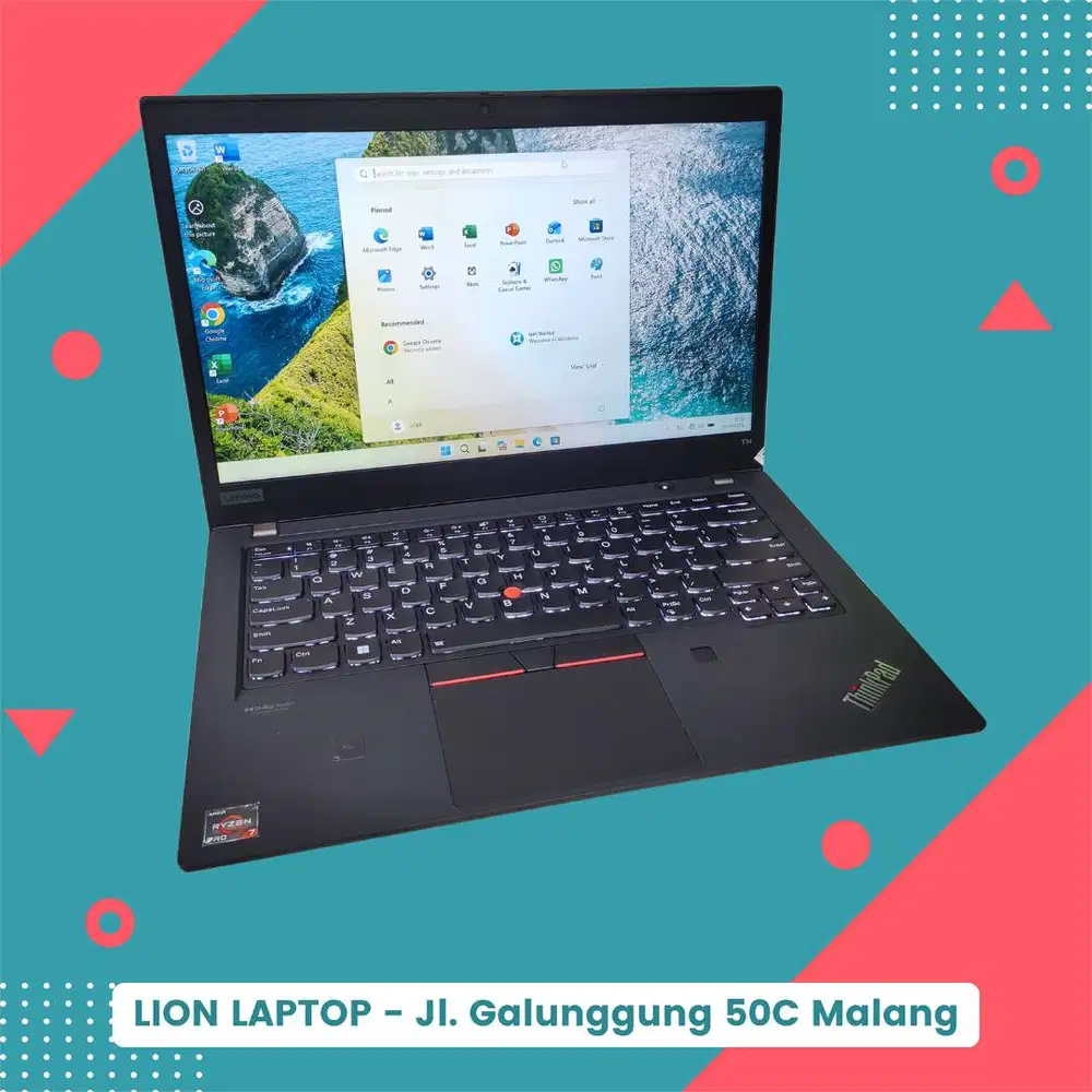RAM 16GB Ryzen 7 PRO 5850U Lenovo Thinkpad T14 [30|09]