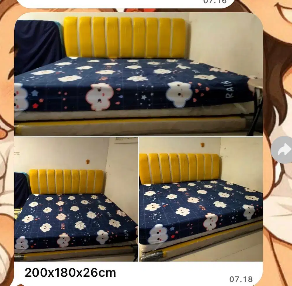 Dijual kasur & dipan