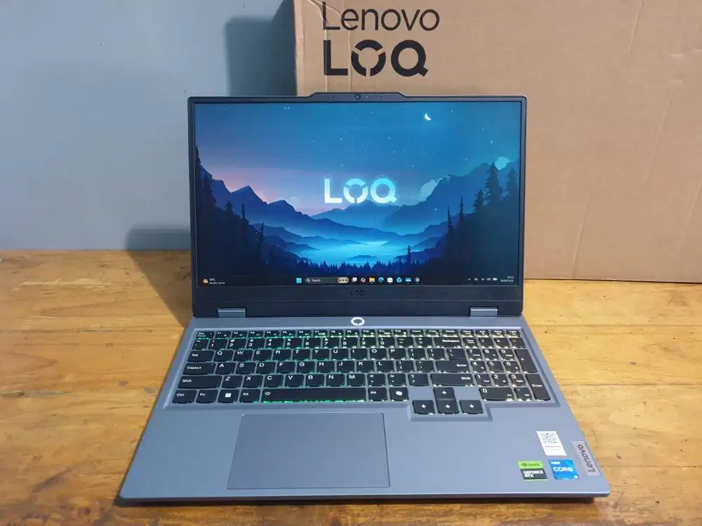 LOQ 15IRX9 i5-13450HX 12/512GB RTX 4050 6GB FHD 144Hz Garansi 2027