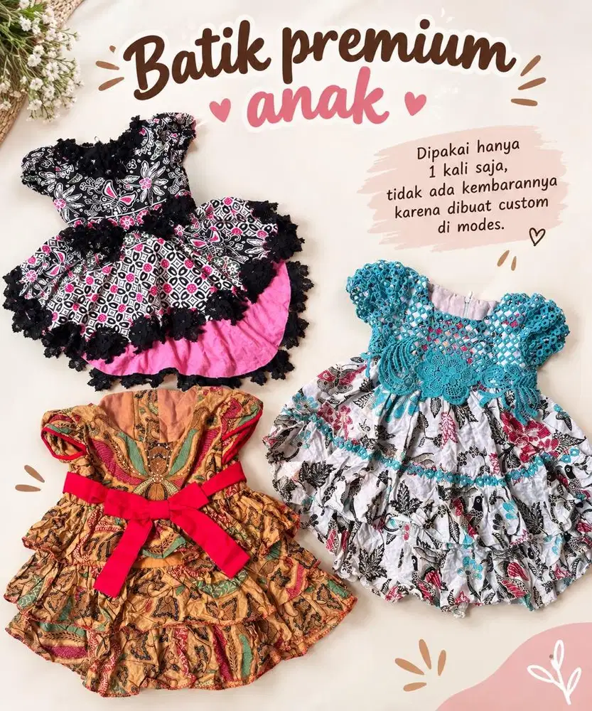 Batik perempuan premium