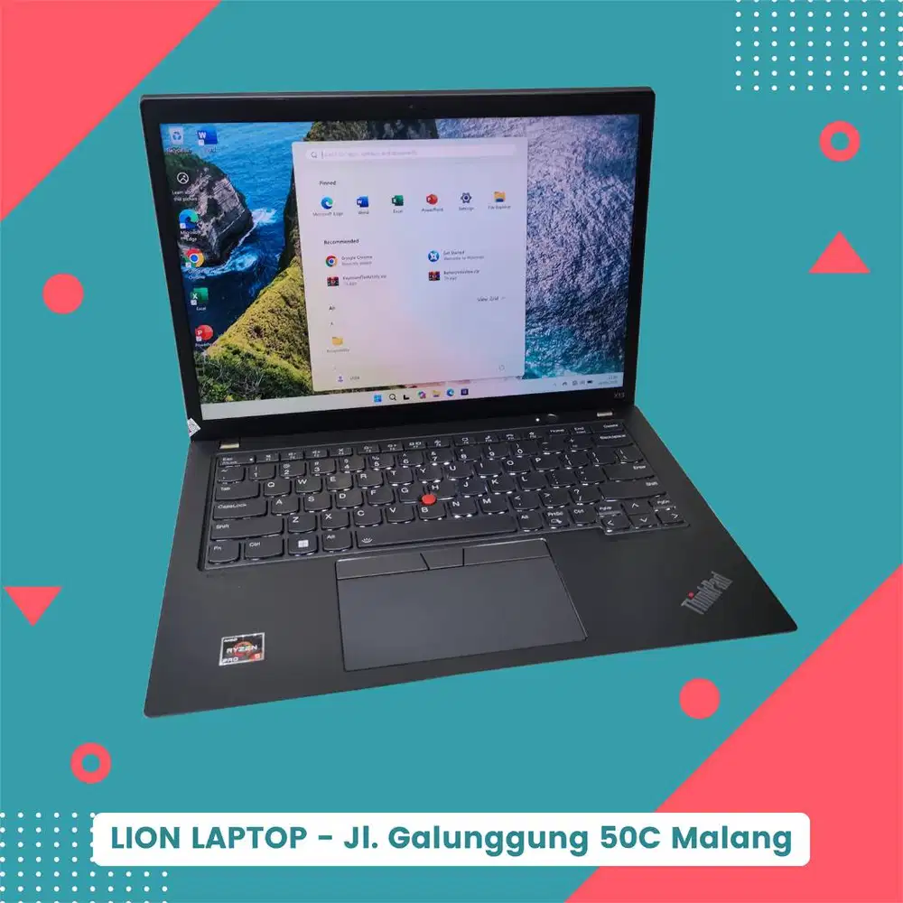 DDR5 16GB Ryzen 5 PRO 6650U 512GB Lenovo Thinkpad X13 [30|09]