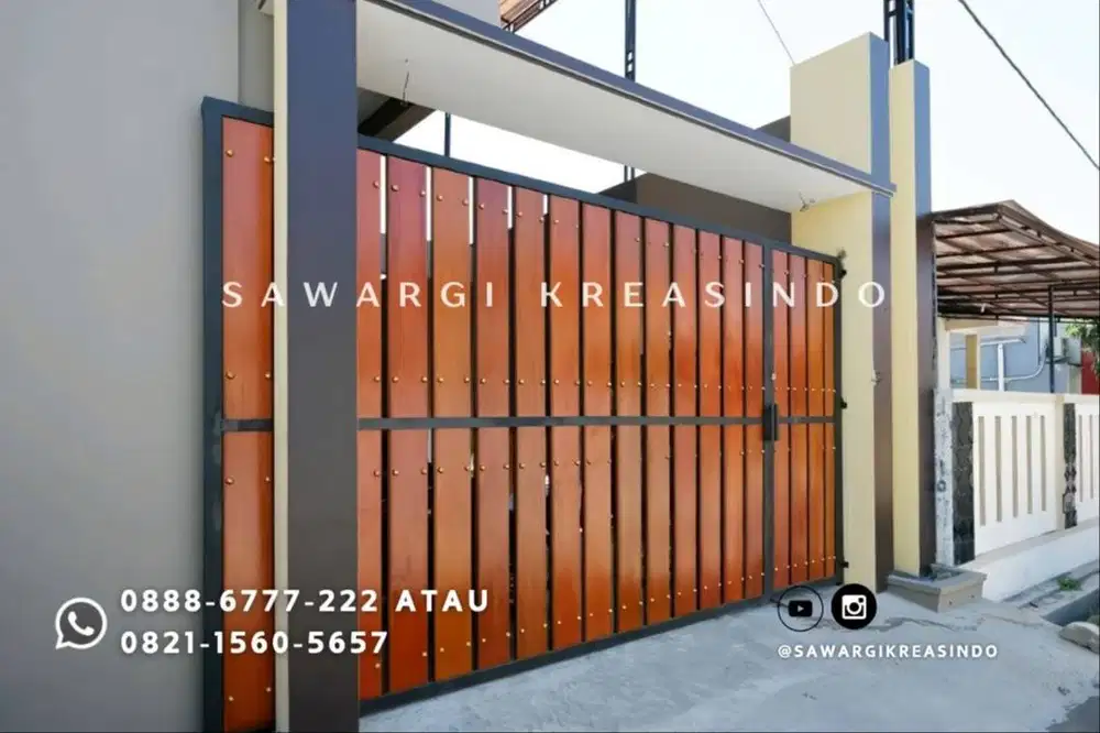 Tukang Pager Rumah Modern – Rangka Besi Custom Murah Terpercaya