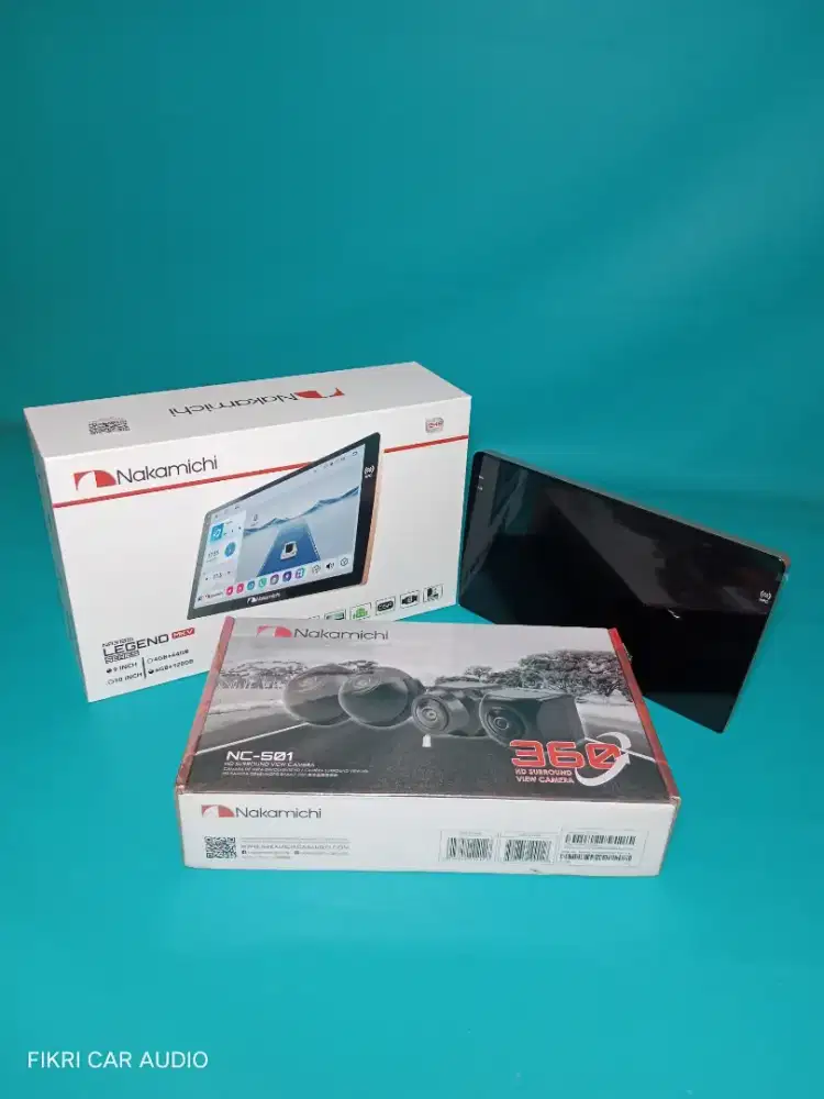 Ples Pasang Head Unit Android NAKAMICHI MKV /MK5 9 6/128 & Camera 360