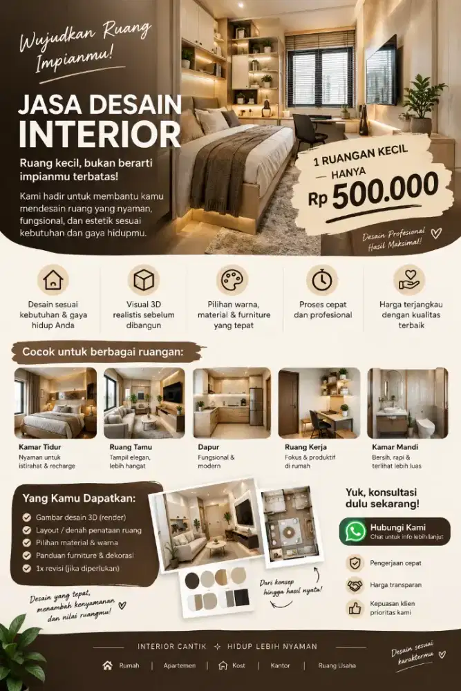 Jasa desain interior & arsiitektur