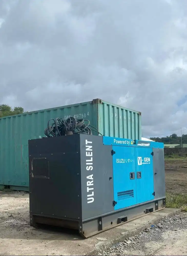 Genset Isuzu Ultra Silent V-Gen kapasitas 60 KVA