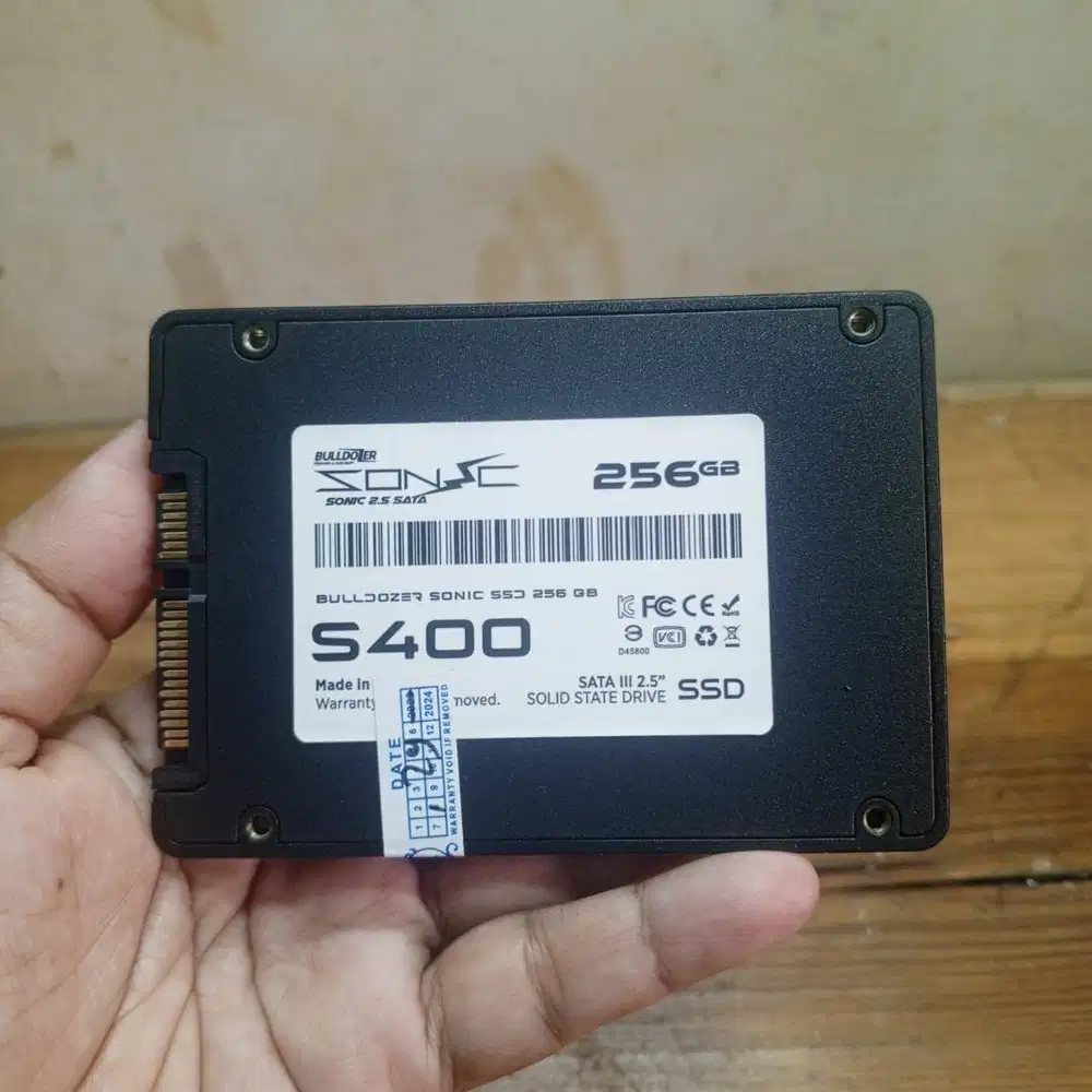 SSD Sata 256 GB 2.5 sentinel 100%