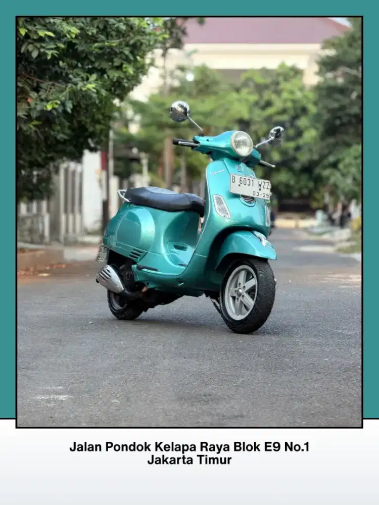 DIJUAL PIAGGIO VESPA LX 150 3V TH 2013 PERFECT CONDITION