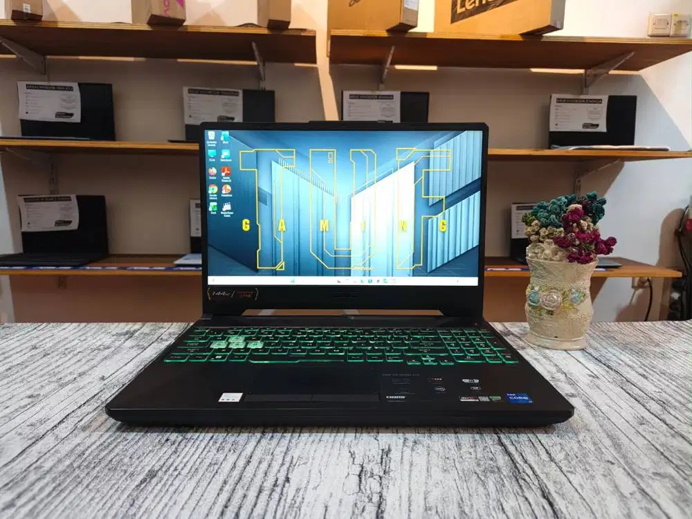 Laptop second ASUS TUF GAMING F15-FX506H Intel Core i7-11800H Ram 8GB