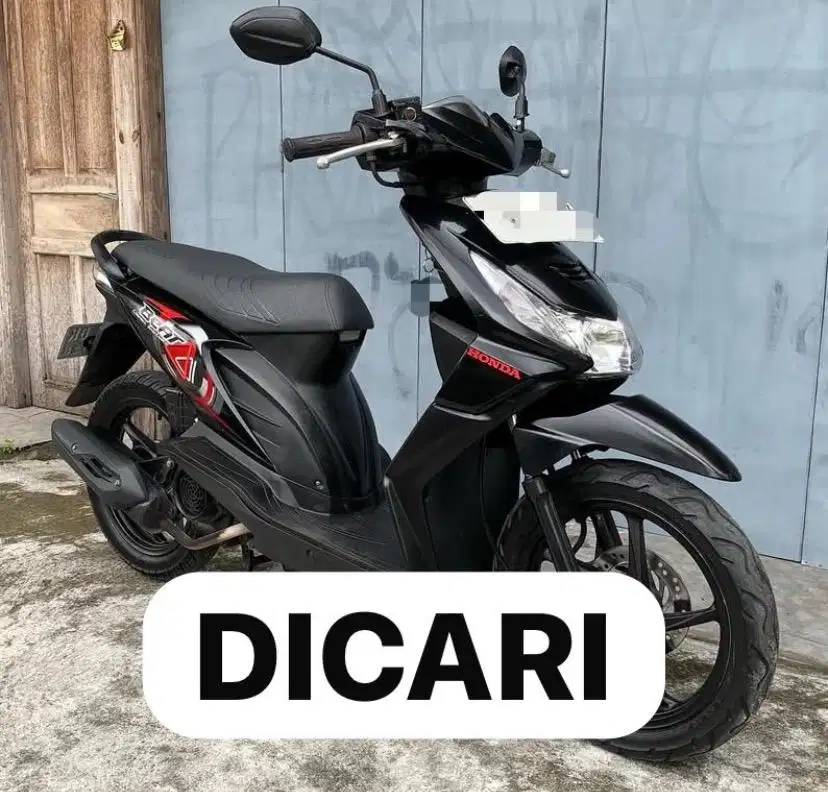 Di Cari Honda Beat 2009 Ke atas Beat Karbu 2011 Beat 2012 Beat 2008