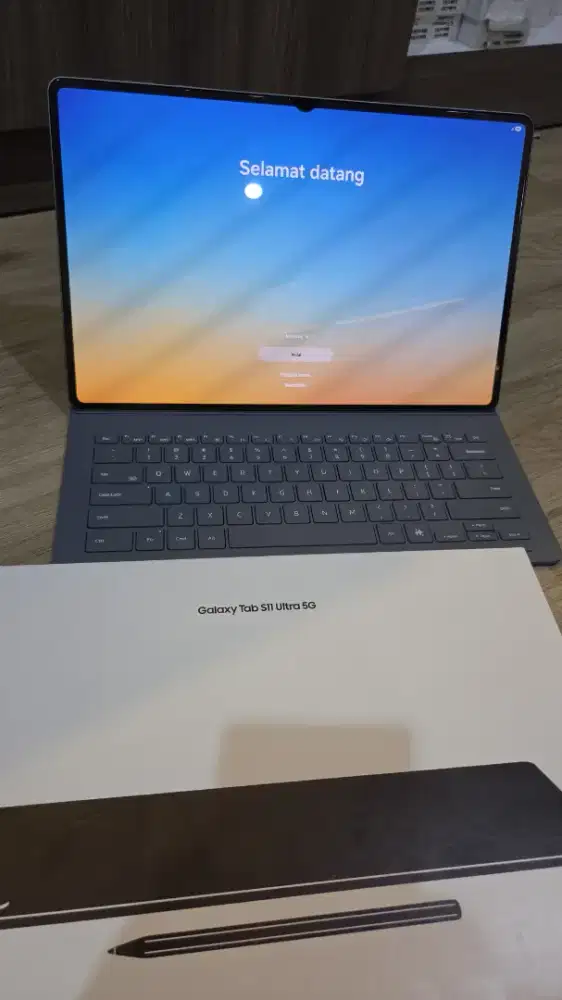Samsung Tab S11 Ultra 12/256 Fullset include qboard Mukus Terawat
