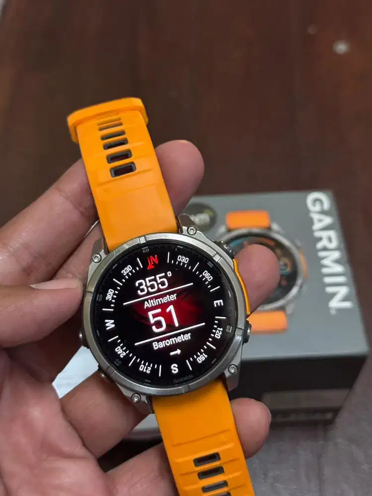 Garmin Fenix 8 Titanium Sapphire Amoled