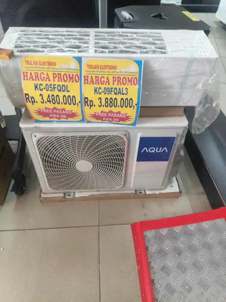 Kredit AC Aqua 0.5 PK tanpa dp